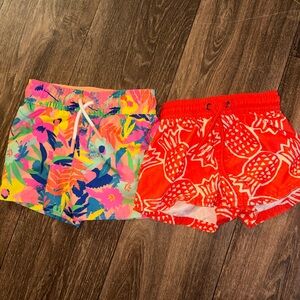 Cat & Jack Colorful and Red Kids Shorts